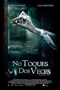 No toques dos veces Poster de: No toques dos veces