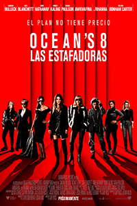 Ocean's 8: Las estafadoras Poster de: Ocean's 8: Las estafadoras